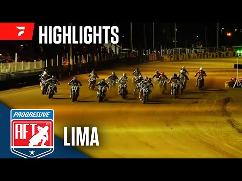 American Flat Track at Lima Half-Mile 6/29/24 | Highlights - dirt track racing video image