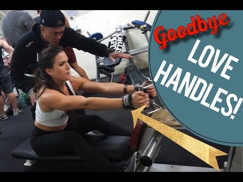 GOODBYE LOVE HANDLES! Full BACK & BI'S Workout// 2016 Arnold AU Trip - UC-07j8SBVA5mHbiNWe2-jcw