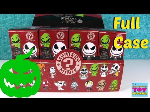 Funko Nightmare Before Christmas Mystery Minis Full Case Unboxing | PSToyReviews - UCZdJCx_zEqvOI7RFG-mWmuw