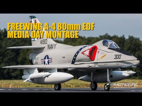 Freewing 80mm A-4 Skyhawk Media Day Montage - UCubk5oFcnH0G47QJsj22fKw