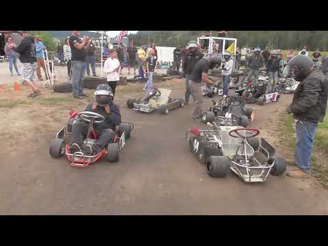 The Flatlands / Corn Fed 50 Griz Purple Memorial / Predator Stage 1 / A-Main Driver Intros / 8/11/24 - dirt track racing video image