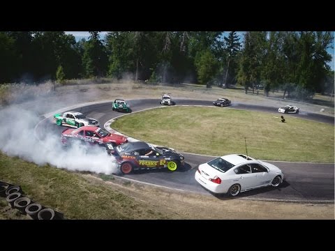 GoPro: Twelve Car Tandem Drift - UCqhnX4jA0A5paNd1v-zEysw