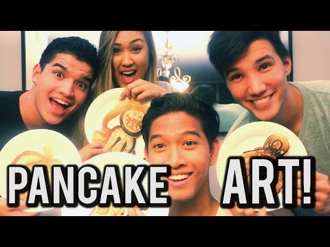 Pancake Art Challenge Ft. Alex Wassabi, Laurdiy, & Lazyron!! - UCxSklFRi7f0arLqjBWScTzA