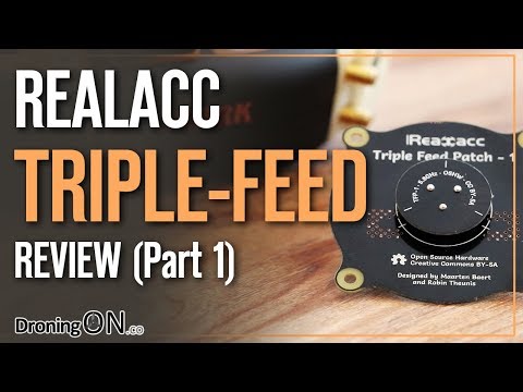DroningON | RealACC Triple Feed Patch FPV Antenna Unboxing Review - UCYoEOmvbMm0LX6AsIwANvug