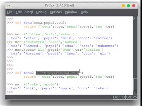 Python 64 الدوال