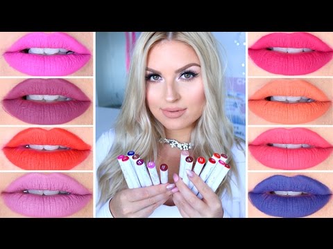 Lip Swatch & Review ♡ Colourpop Matte X Lippie Stix FULL COLLECTION - UCMpOz2KEfkSdd5JeIJh_fxw