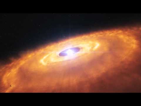 Star's Protoplanetary Disc Visualized By Artists | Video - UCVTomc35agH1SM6kCKzwW_g