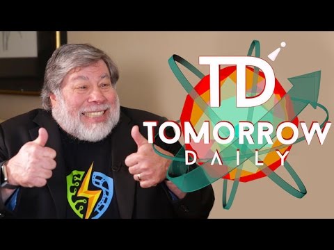 Steve Wozniak explains 'Woz's Law of Robotics' to us (Tomorrow Daily 329) - UCOmcA3f_RrH6b9NmcNa4tdg