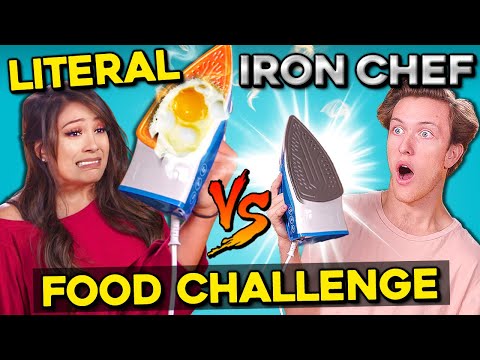 Cooking With A REAL Iron? | Literal Iron Chef Challenge - UCHEf6T_gVq4tlW5i91ESiWg
