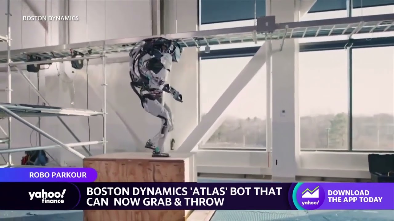 Boston Dynamics new ‘Atlas’ robot can grab, throw, and flip