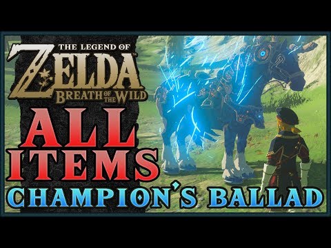 Champion's Ballad ALL DLC ITEMS | Zelda: Breath of the Wild - UCUbDt4wbXwPYoo-1rcN5KNQ