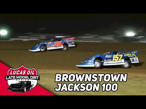 2023 Highlights | 44th Annual Jackson 100 | Brownstown Speedway - dirt track racing video image