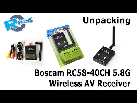 Boscam RC58-40CH 5.8G Wireless AV Receiver with LED Digital Display - UCv2D074JIyQEXdjK17SmREQ