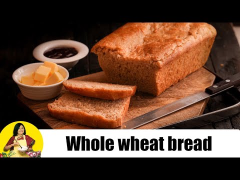 Whole Wheat Bread, Whole Wheat Bread Loaf Using Instant Dry Yeast by Tarla Dalal - UCYRRwNWXxCKFaVjFuXo1I8Q