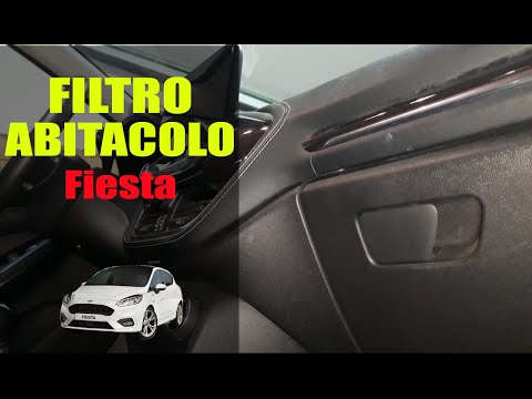 Come Sostituire Il Filtro Aria Abitacolo In Una Ford Fiesta VII Del