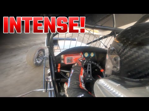 Tanner Holmes INTENSE World of Outlaws Qualifying At Skagit Speedway! - dirt track racing video image