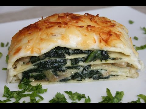 Receta de Lasagna de hongos y espinacas /  Lasagna de hongos - UClIHawzMOBFQc1QZu2XYuoQ