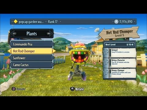 Plants vs Zombies Garden Warfare PS4 Stage Demo - E3 2014 - UCbu2SsF-Or3Rsn3NxqODImw