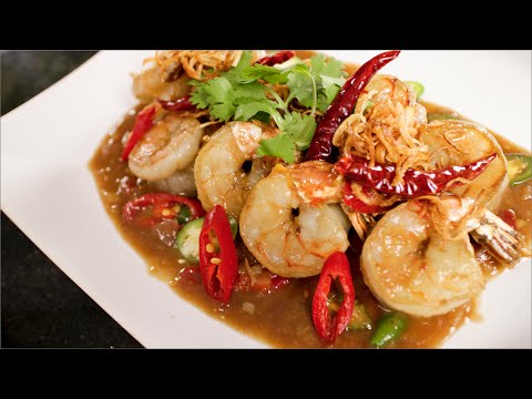 Tamarind Shrimp Recipe กุ้งผัดซอสมะขาม - Hot Thai Kitchen! - UC27C_HWo-UmKkdWGsRJZ8EA