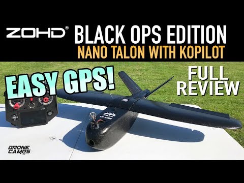 $45 EASY GPS - ZOHD Nano Talon Black Op & Kopilot - REVIEW & FLIGHTS - UCwojJxGQ0SNeVV09mKlnonA