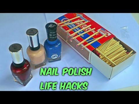 6 Nail Polish Life Hacks - UCe_vXdMrHHseZ_esYUskSBw