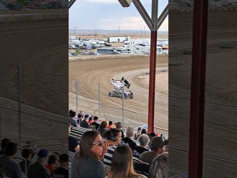 ASCS Sam Hafertepe Jr. Track record @ El Paso County Raceway Calhan,Colorado 2025 - dirt track racing video image