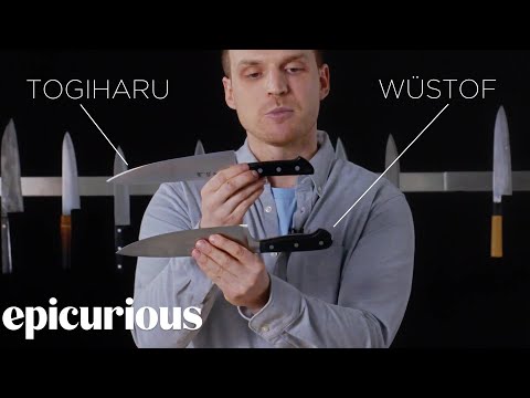 Knifemaker Explains The Difference Between Chef's Knives | Epicurious - UCcjhYlL1WRBjKaJsMH_h7Lg