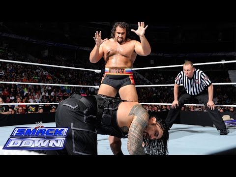 Roman Reigns vs. Rusev: SmackDown, July 11, 2014 - UCJ5v_MCY6GNUBTO8-D3XoAg