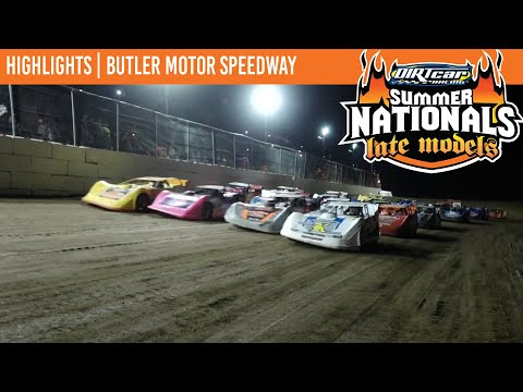 DIRTcar Summer Nationals Late Models | Butler Motor Speedway | July 13, 2023 | HIGHLIGHTS - dirt track racing video image