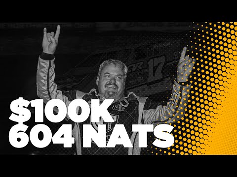 HIGHLIGHTS: $100,000 XR 604 Nationals Feature - dirt track racing video image