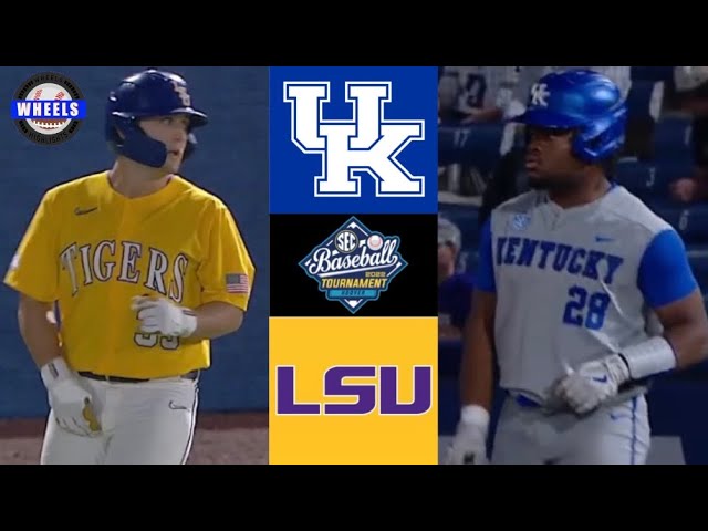 LSU Versus Kentucky Baseball