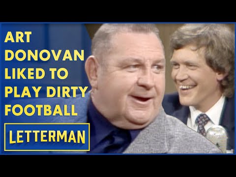 Art Donovan On His Dirty Style Of Football video clip