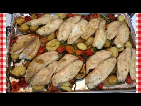 Roasted Vegetable and Tilapia Sheet Pan Dinner ~ Noreen's Kitchen - UCt4JkHmgAq1EnQc1Cc5M4xw