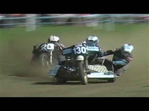 2010 CHARLIE RIDLEY/STEVE BOWLES LH SIDECAR GRASSTRACK CREW - dirt track racing video image