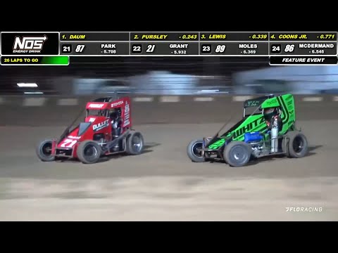 HIGHLIGHTS: USAC NOS Energy Drink National Midgets | Sweet Springs Motorsports Complex | 9-10-2022 - dirt track racing video image