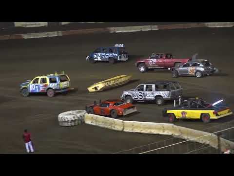 Perris Auto Speedway Demo-cross Main Event 3-9-24 - dirt track racing video image