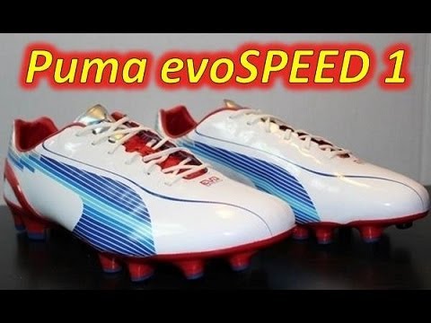 Puma evoSPEED 1 Synthetic White/Limoges/Ribbon Red - UNBOXING - UCUU3lMXc6iDrQw4eZen8COQ