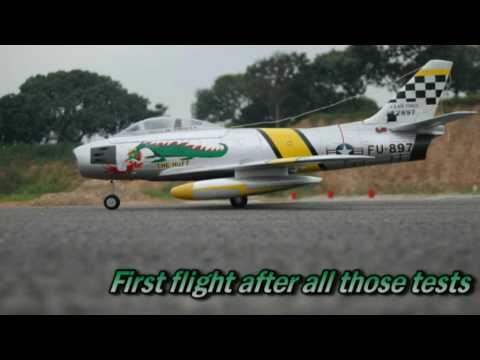 RC F-86 Sabre Great Flight after all them tests - UCsFctXdFnbeoKpLefdEloEQ