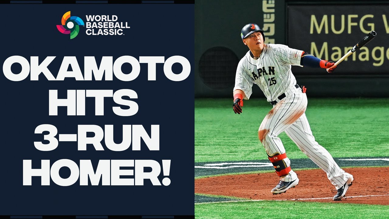Kazuma Okamoto DEMOLISHES 3-run home run that sends Tokyo Dome into a FRENZY!