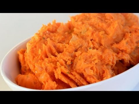 Mashed Sweet Potatoes Recipe with Rosemary & Yogurt -  Clean Eating Recipe - UCj0V0aG4LcdHmdPJ7aTtSCQ