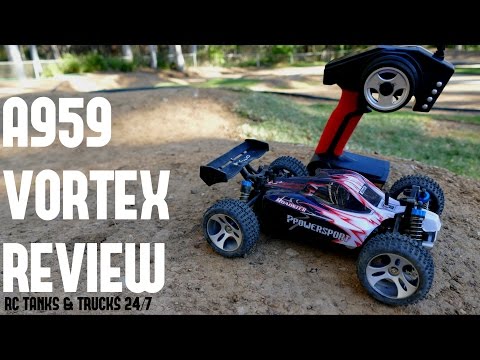 WLTOYS A959 Vortex 1/18 2.4G 4WD Electric RC Car Off-Road Buggy - Full Review - UC1JRbSw-V1TgKF6JPovFfpA