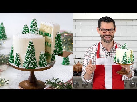 How to Make a Christmas Tree Cake