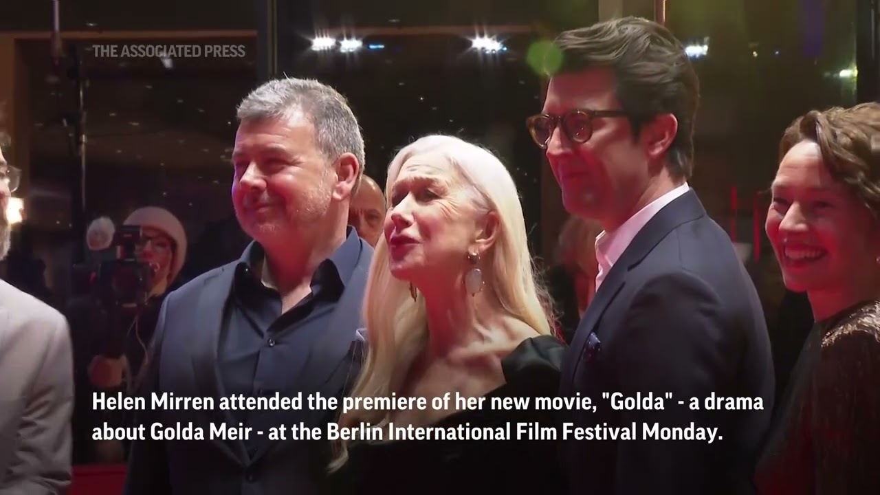Helen Mirren premieres ‘Golda’ at Berlinale
