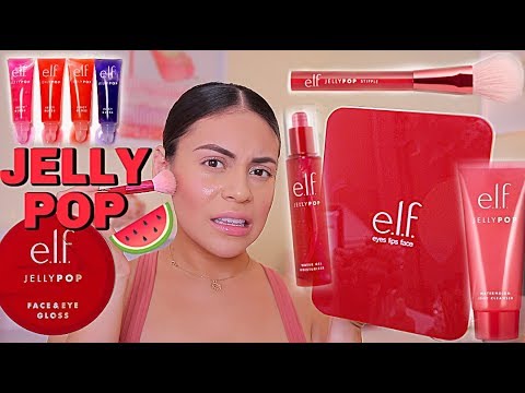 NEW ELF JELLY POP COLLECTION FIRST IMPRESSION + REVIEW…. IS IT ANY GOOD? | JuicyJas - UCqTR5f7YkGro3cPv23SqcqQ