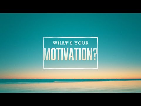 What's Your Motivation