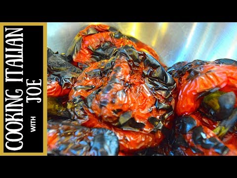 How to Make Roasted Peppers with Olive Oil Garlic Cooking Italian with Joe - UCmwf656_nAjxFGxfC6Yw0QQ