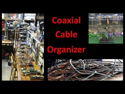 Make a Coaxial Cable Organizer - UCHqwzhcFOsoFFh33Uy8rAgQ