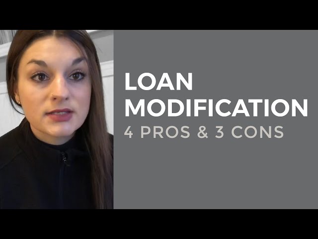What is Loan Modification?