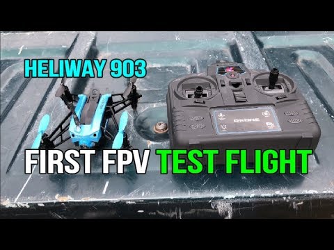 Heliway 903 AIO 5.8Ghz FIRST FPV TEST FLIGHT - UCU33TAvzA-wgPMgcrdMVIdg