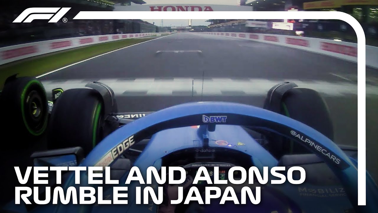 2022 Japanese Grand Prix: Alonso and Vettel’s Crazy Battle To The Line